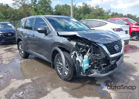 2022 Nissan Rogue S Fwd из США, поврежденный, VIN 5N1BT3AA8NC707907